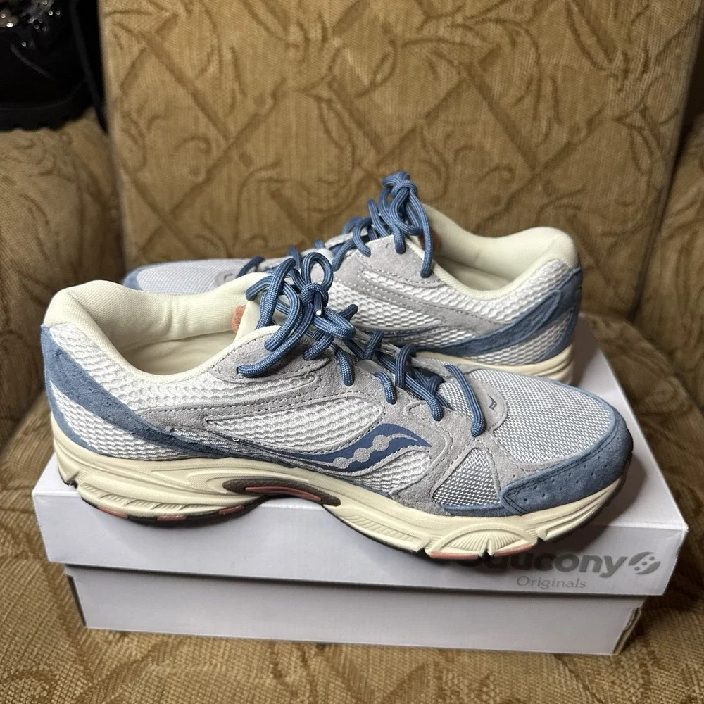 Saucony GRID Ride Mellinium Running Shoes‎ Mens Size 8.5 Retro Sneakers Venice